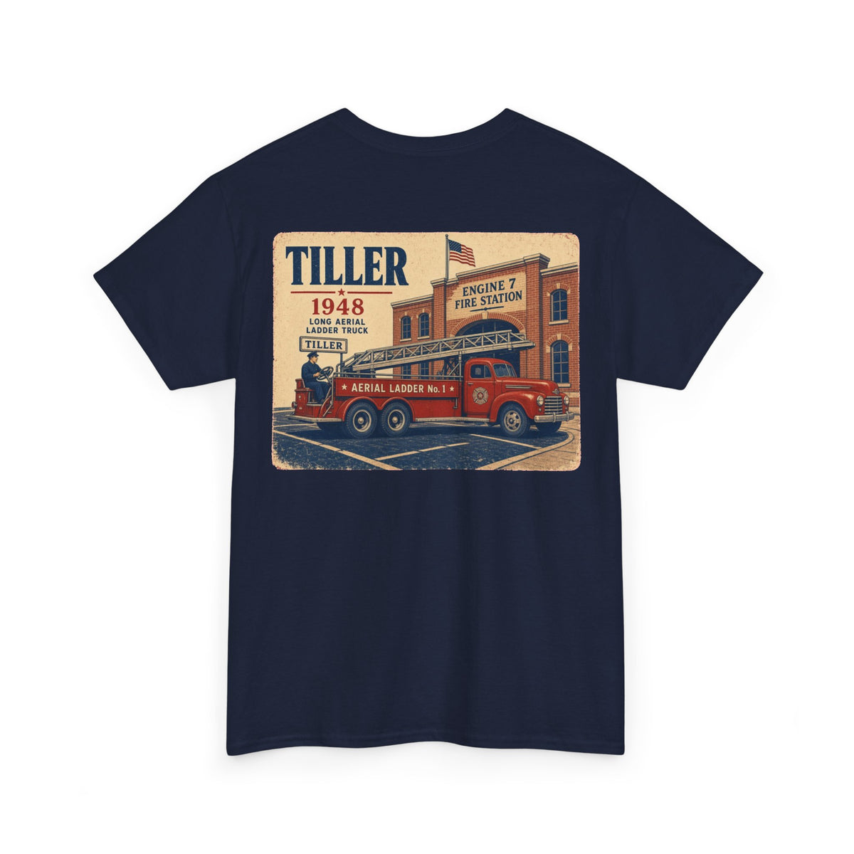 No ShopCo Tiller 48 fire engine T-shirt – photo 19