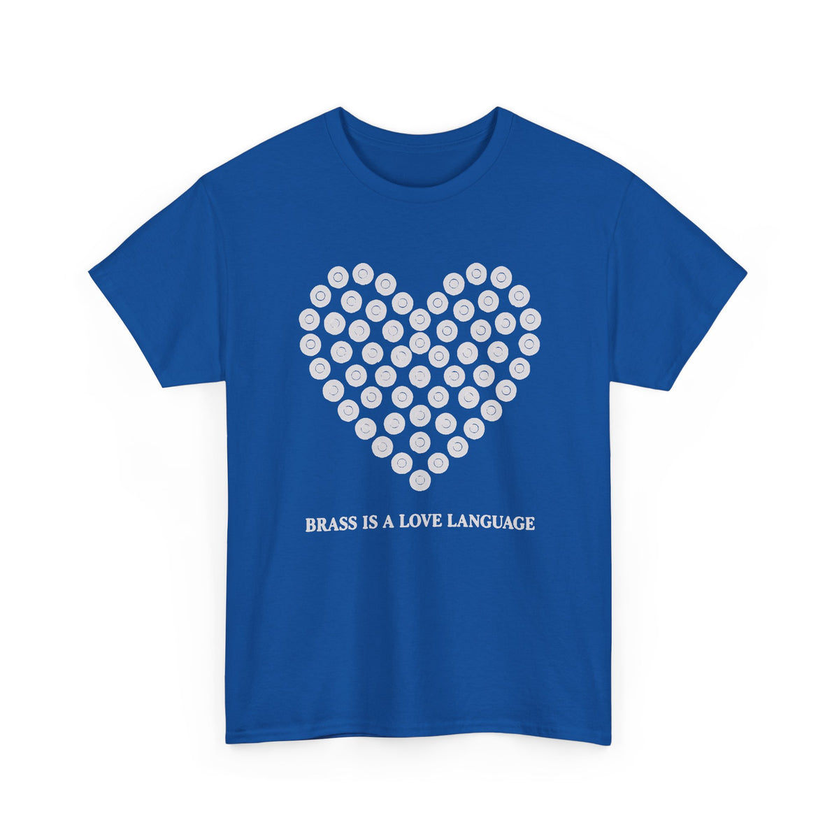 No ShopCo Brass Is A Love Language T-shirt, white front graphic – photo 4