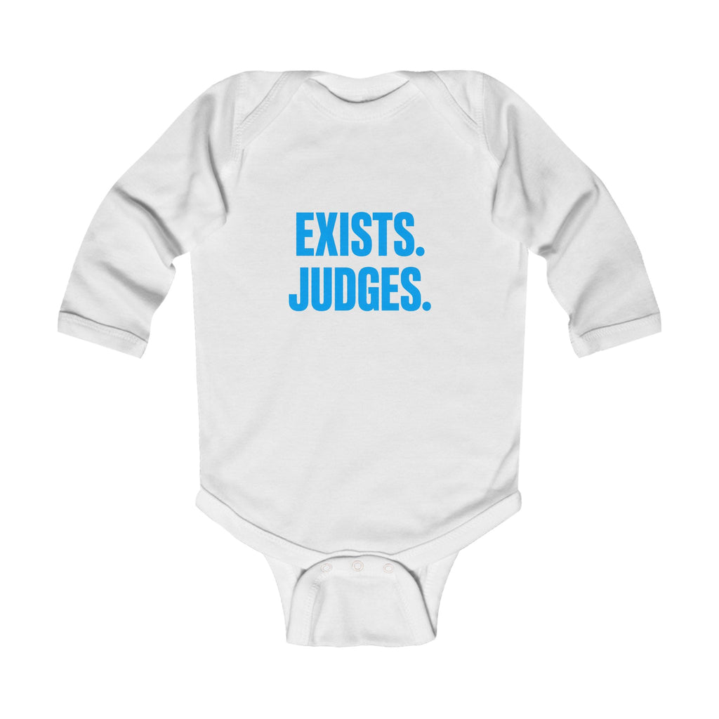 No ShopCo Exists. Judges. bodysuit, blue long-sleeve – photo 3