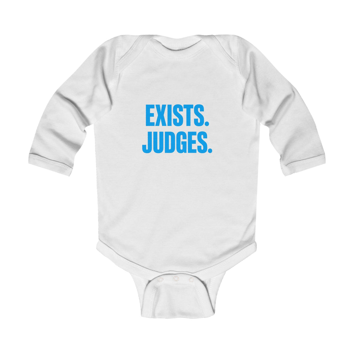 No ShopCo Exists. Judges. bodysuit, blue long-sleeve – photo 3