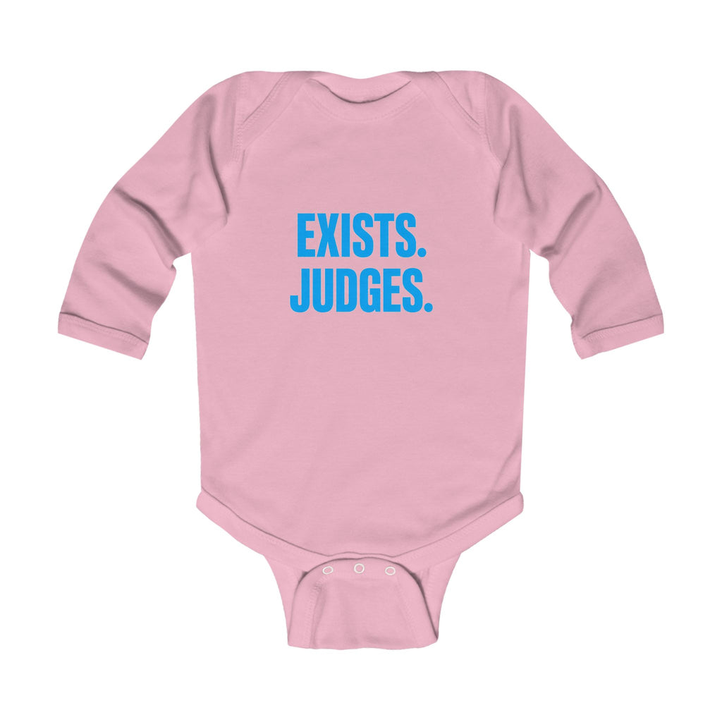 No ShopCo Exists. Judges. bodysuit, blue long-sleeve – photo 2