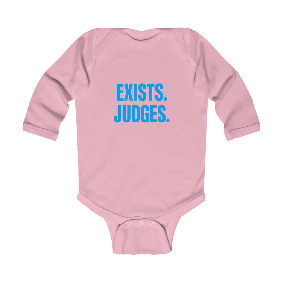 No ShopCo Exists. Judges. bodysuit, blue long-sleeve – photo 2