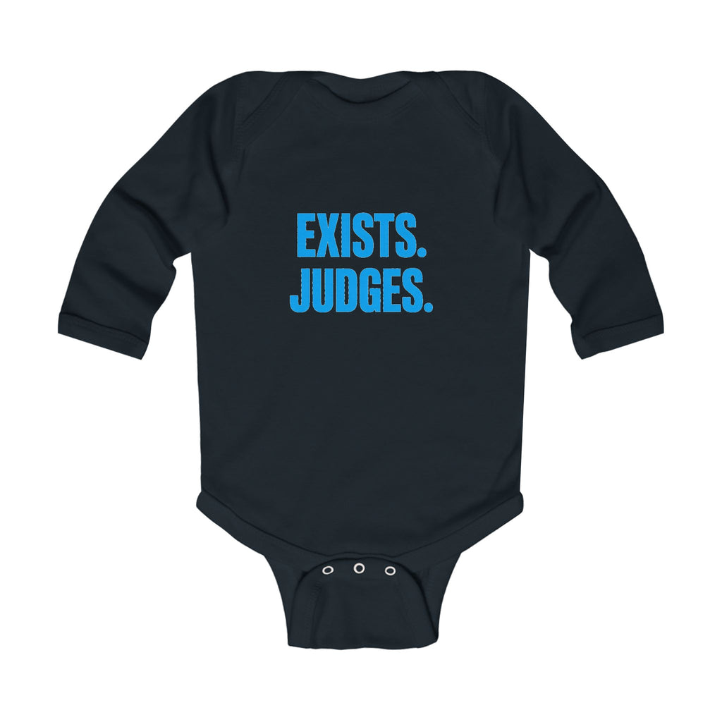 No ShopCo Exists. Judges. bodysuit, blue long-sleeve – photo 5