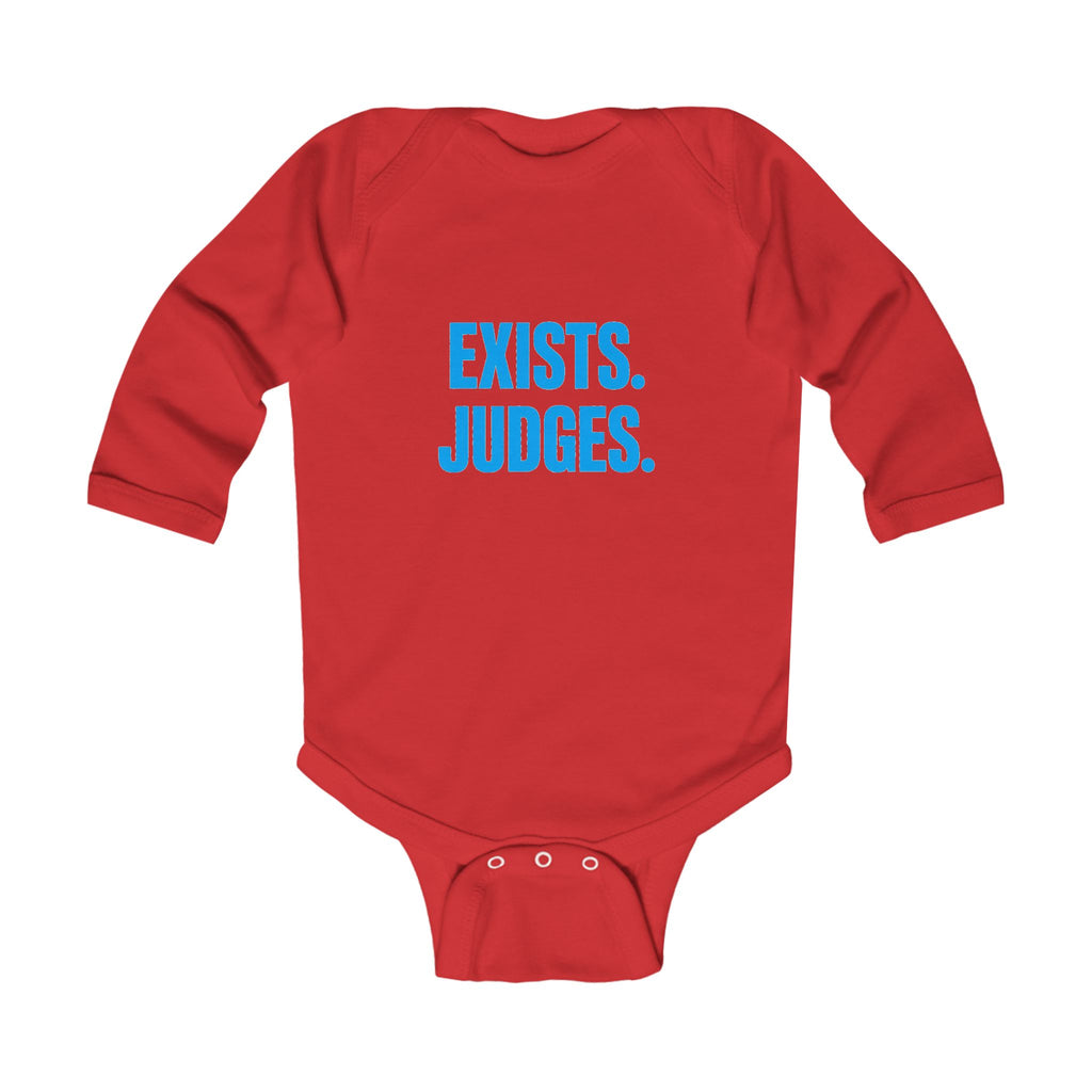 No ShopCo Exists. Judges. bodysuit, blue long-sleeve – photo 6