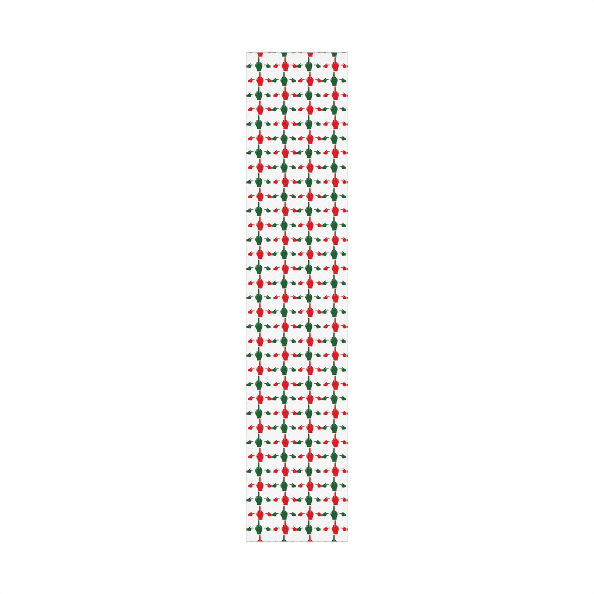 No ShopCo Pointer Finger Christmas gift wrap, white – photo 2