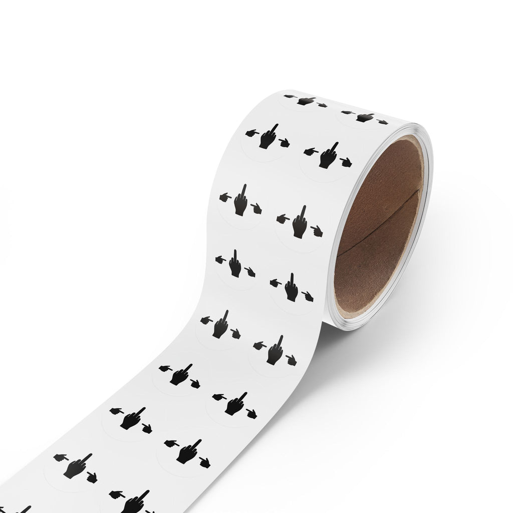 No ShopCo Pointer Finger round sticker roll – photo 19