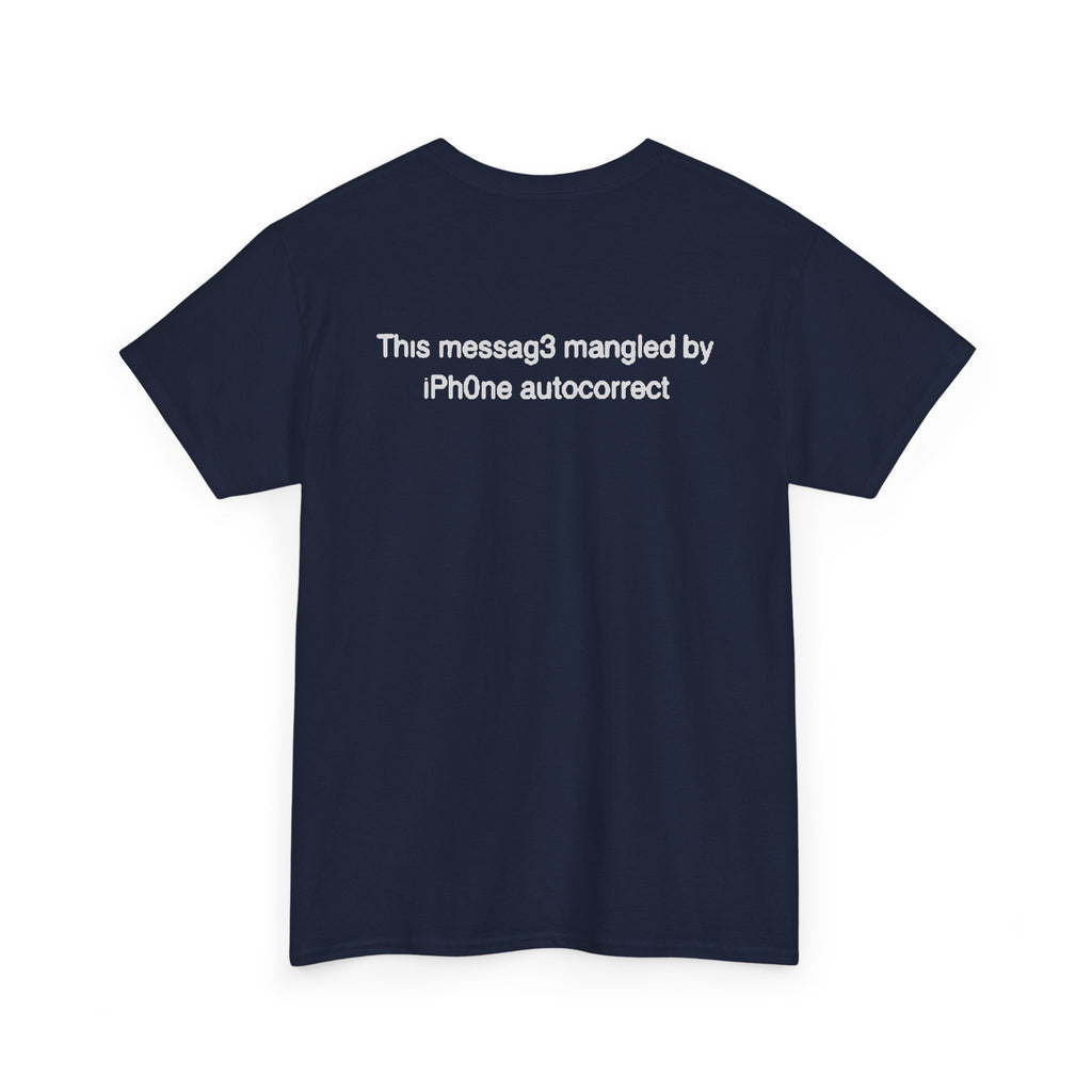 No ShopCo Autocorrect Humor T-shirt, white graphic – photo 14