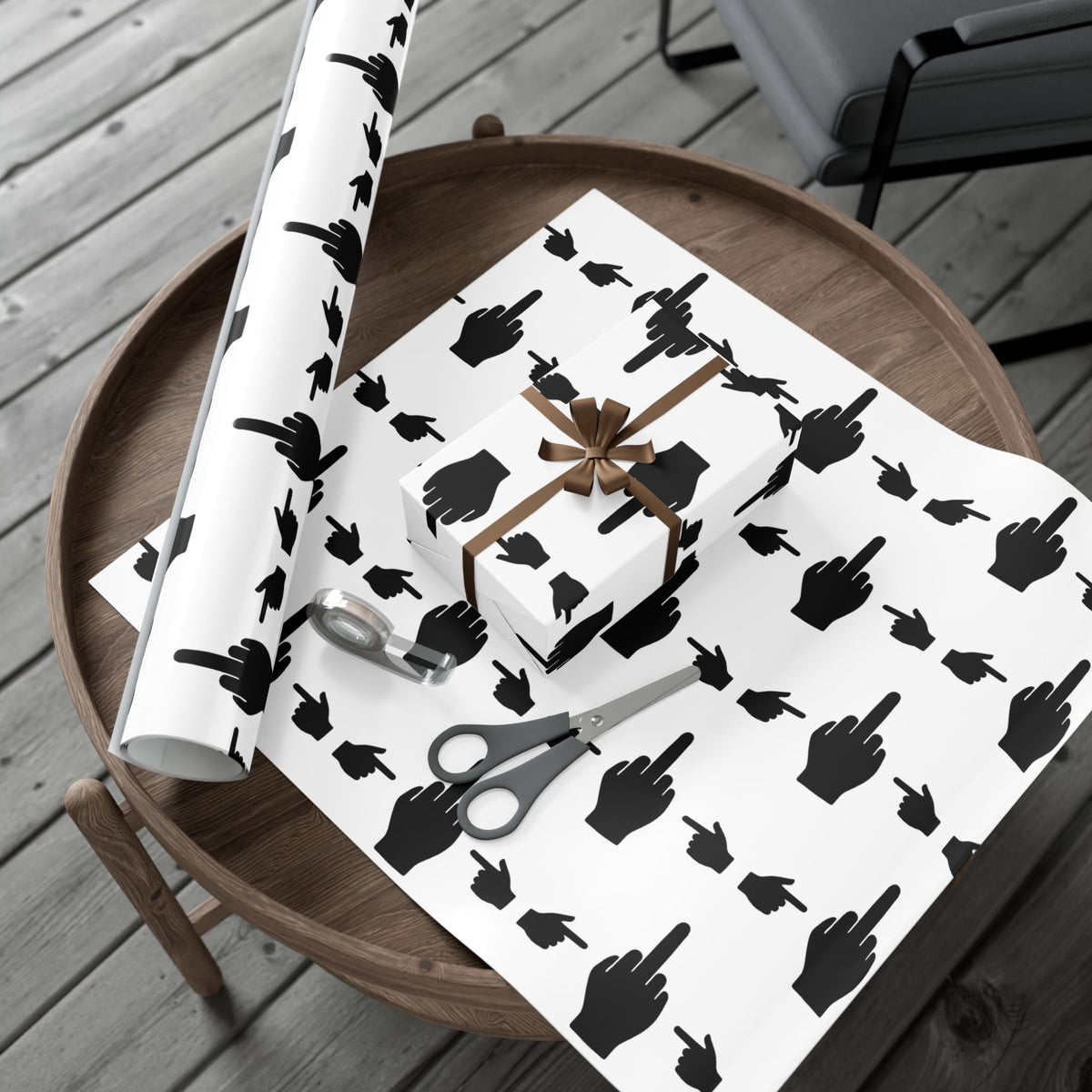 No ShopCo Pointer Finger gift wrap paper – photo 23