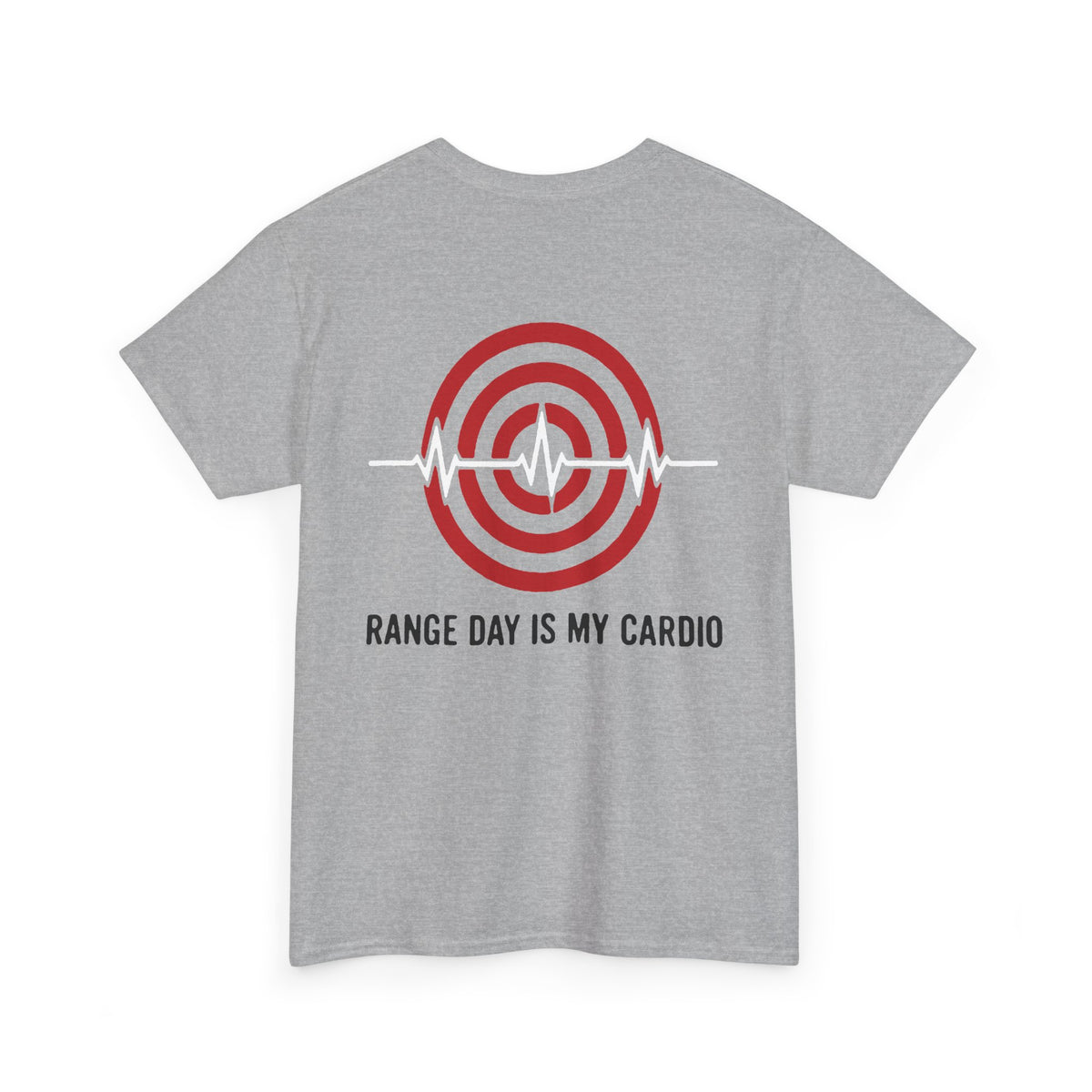 No ShopCo Range Day Is My Cardio T-shirt, red art – photo 17