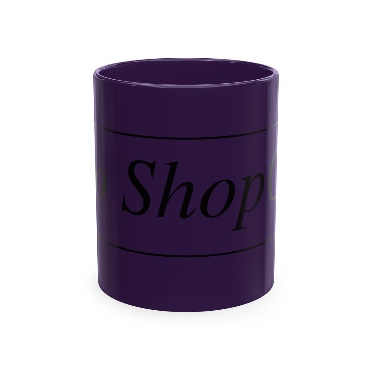No ShopCo Logo 11oz mug, black logo – photo 9