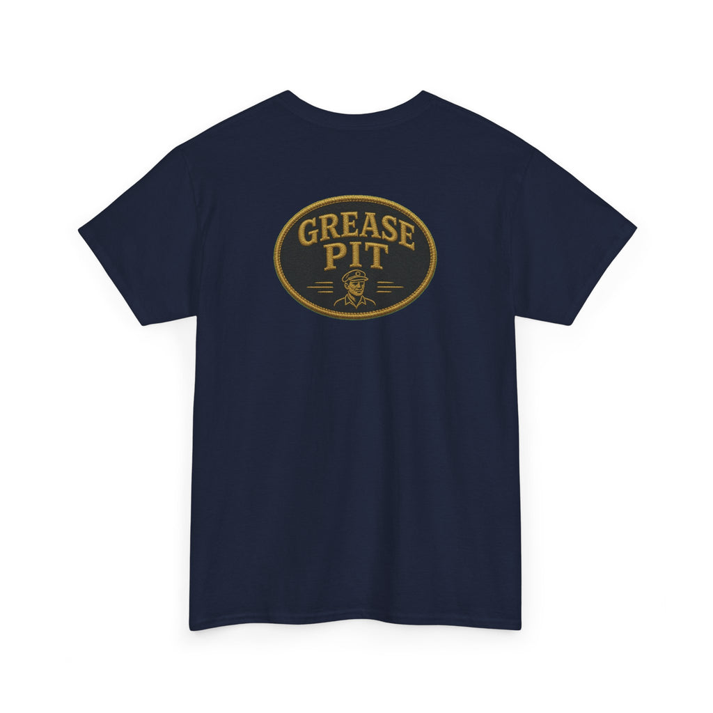 No ShopCo Grease Pit retro automotive T-shirt – photo 16