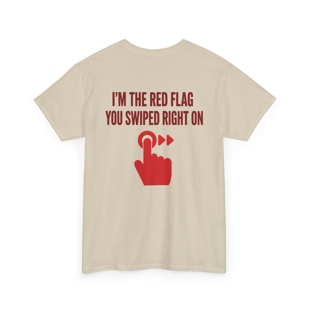 No ShopCo Red Flag T-shirt, red graphic – photo 10