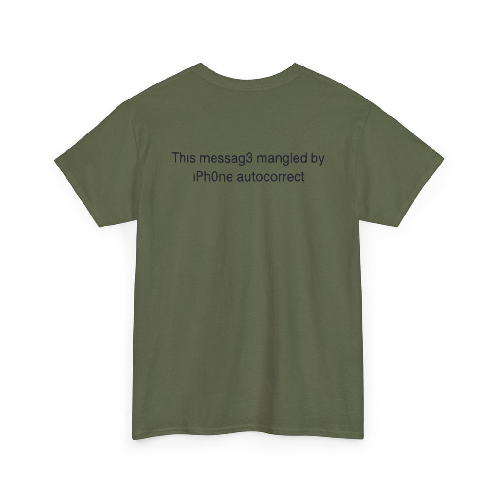 No ShopCo Autocorrect Humor T-shirt, black graphic – photo 10