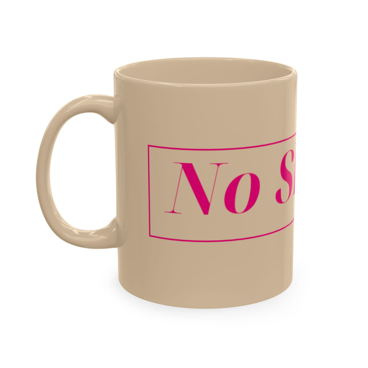 No ShopCo Logo 11oz mug, fuchsia logo – photo 15