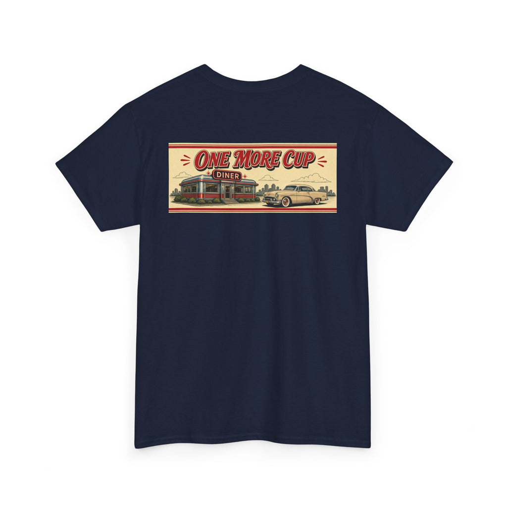 No ShopCo One More Cup retro diner T-shirt – photo 16