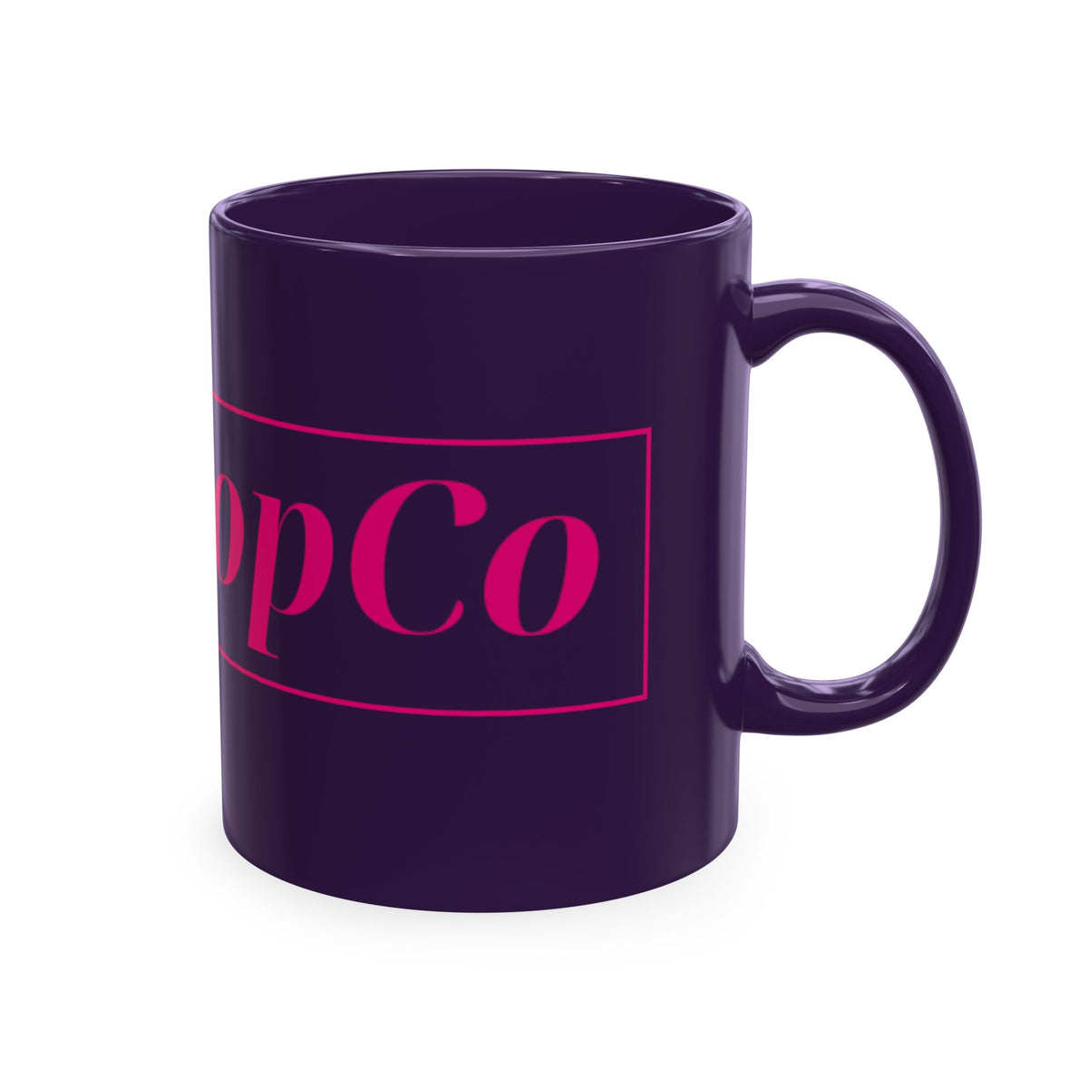 No ShopCo Logo 11oz mug, fuchsia logo – photo 38