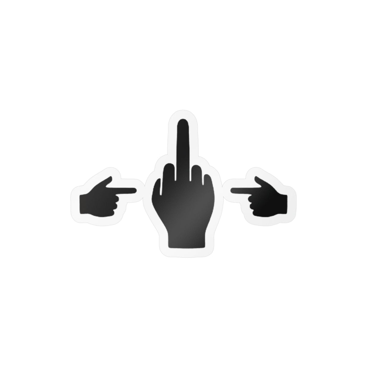 No ShopCo Pointer Finger kiss-cut decal – photo 5