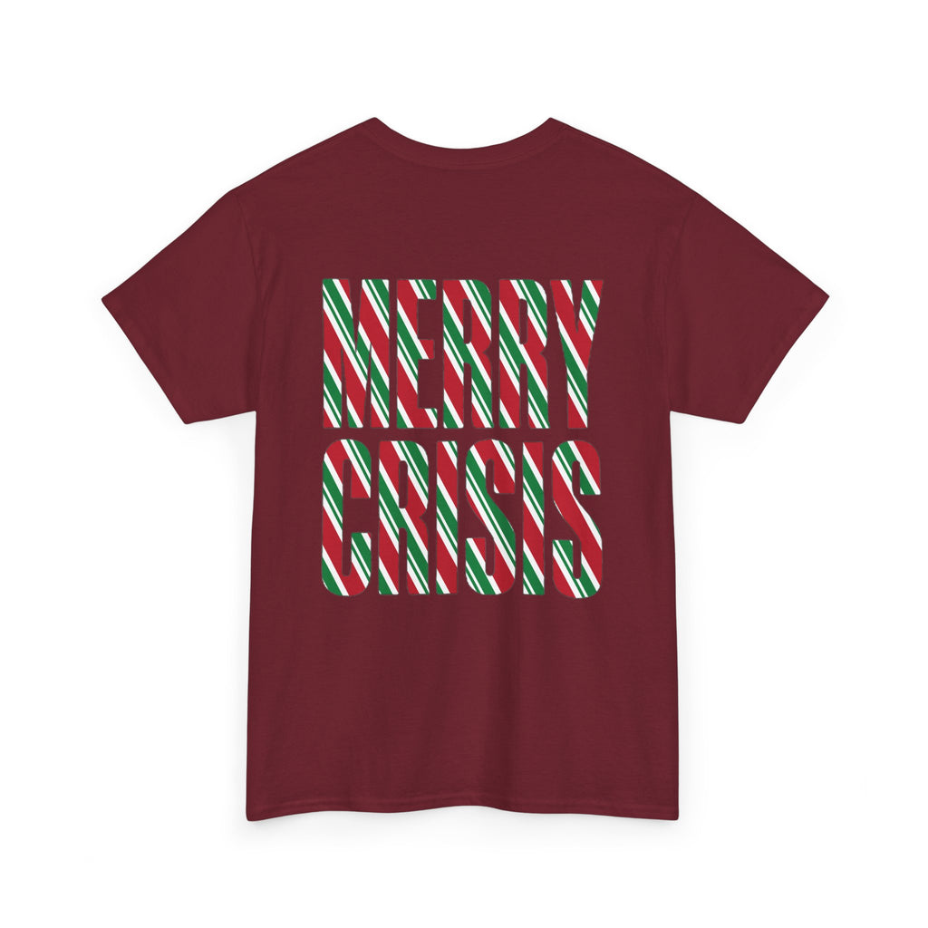 No ShopCo Merry Crisis T-shirt, tricolor, green logo – photo 24