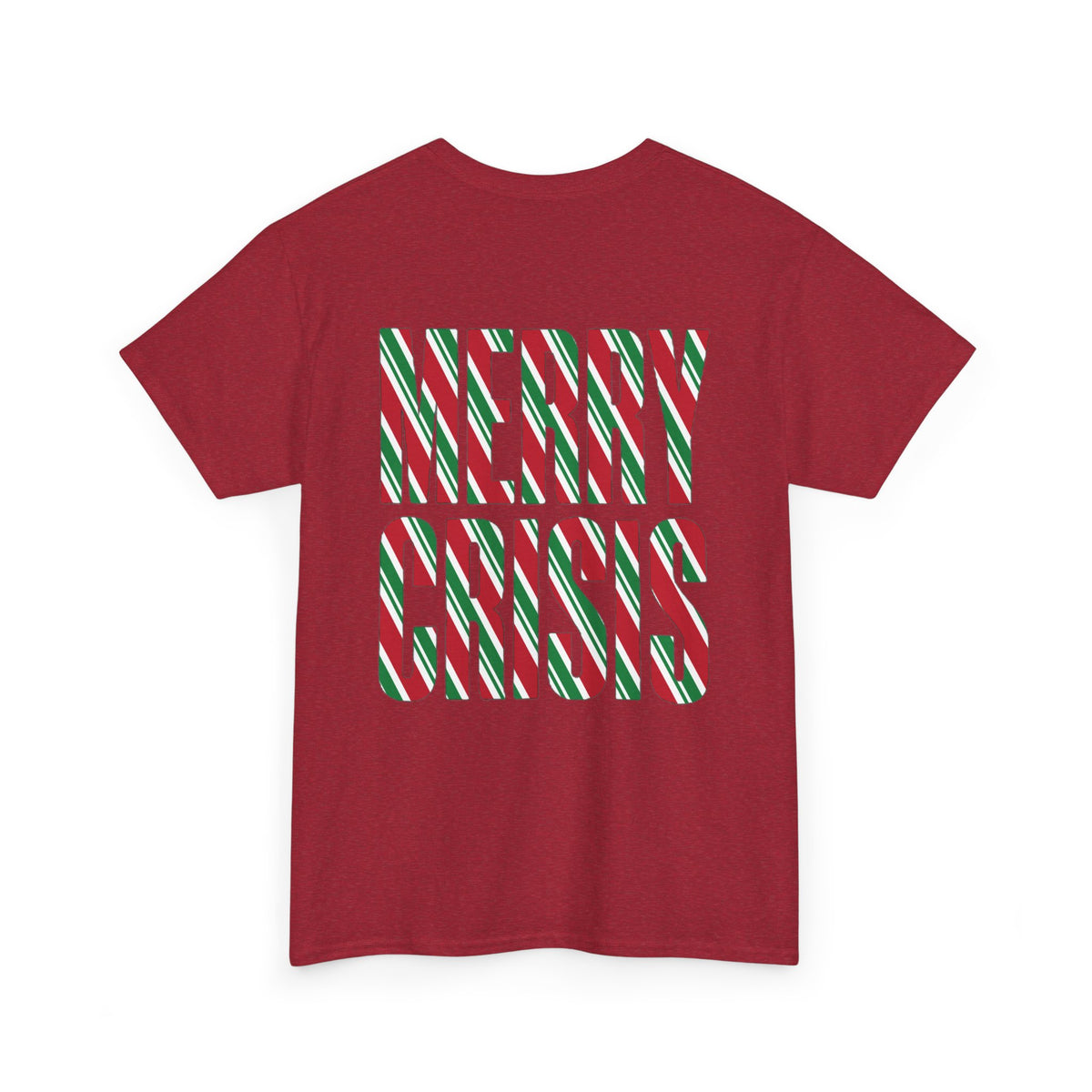 No ShopCo Merry Crisis T-shirt, tricolor, green logo – photo 22