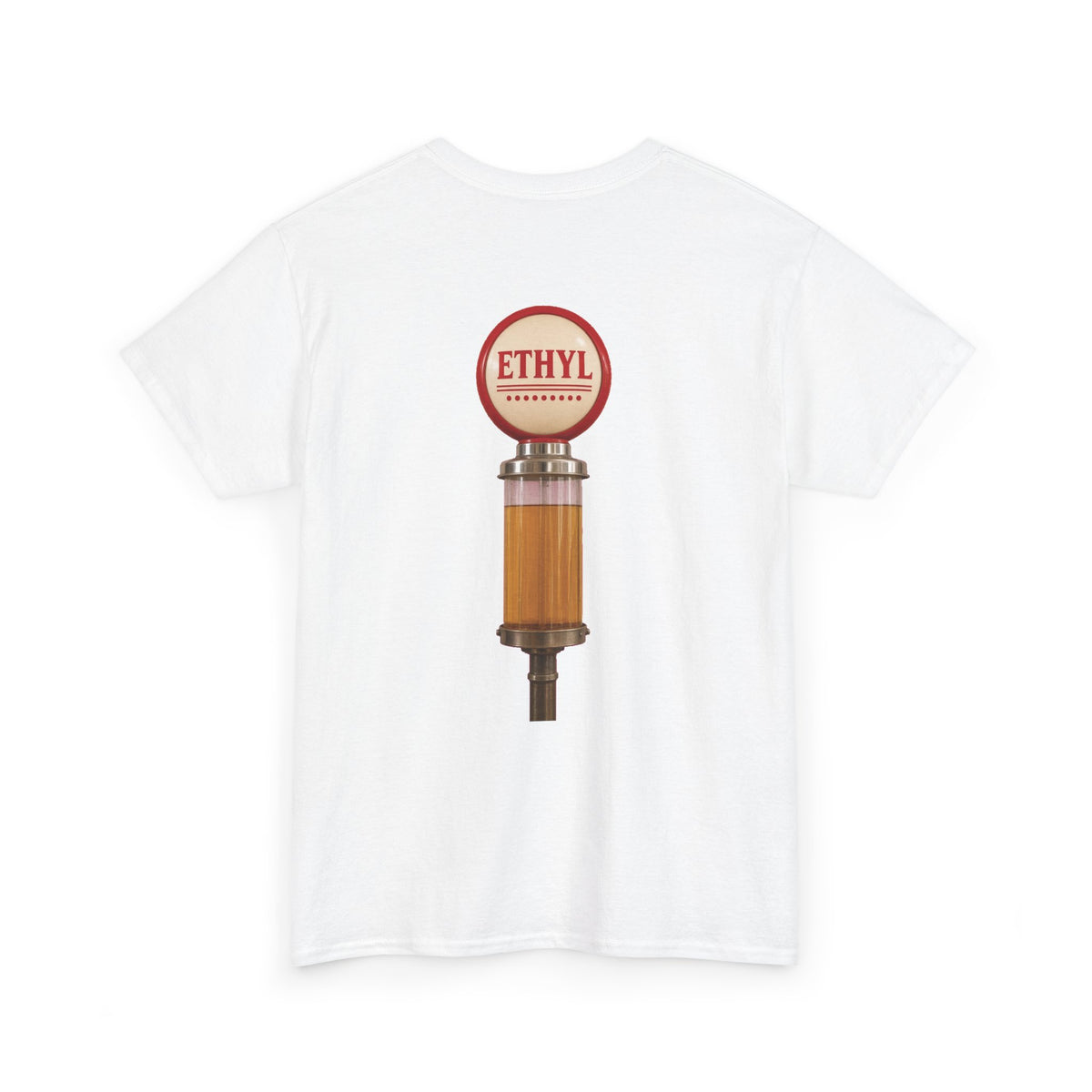 No ShopCo Ethyl retro automotive T-shirt, black logo – photo 3