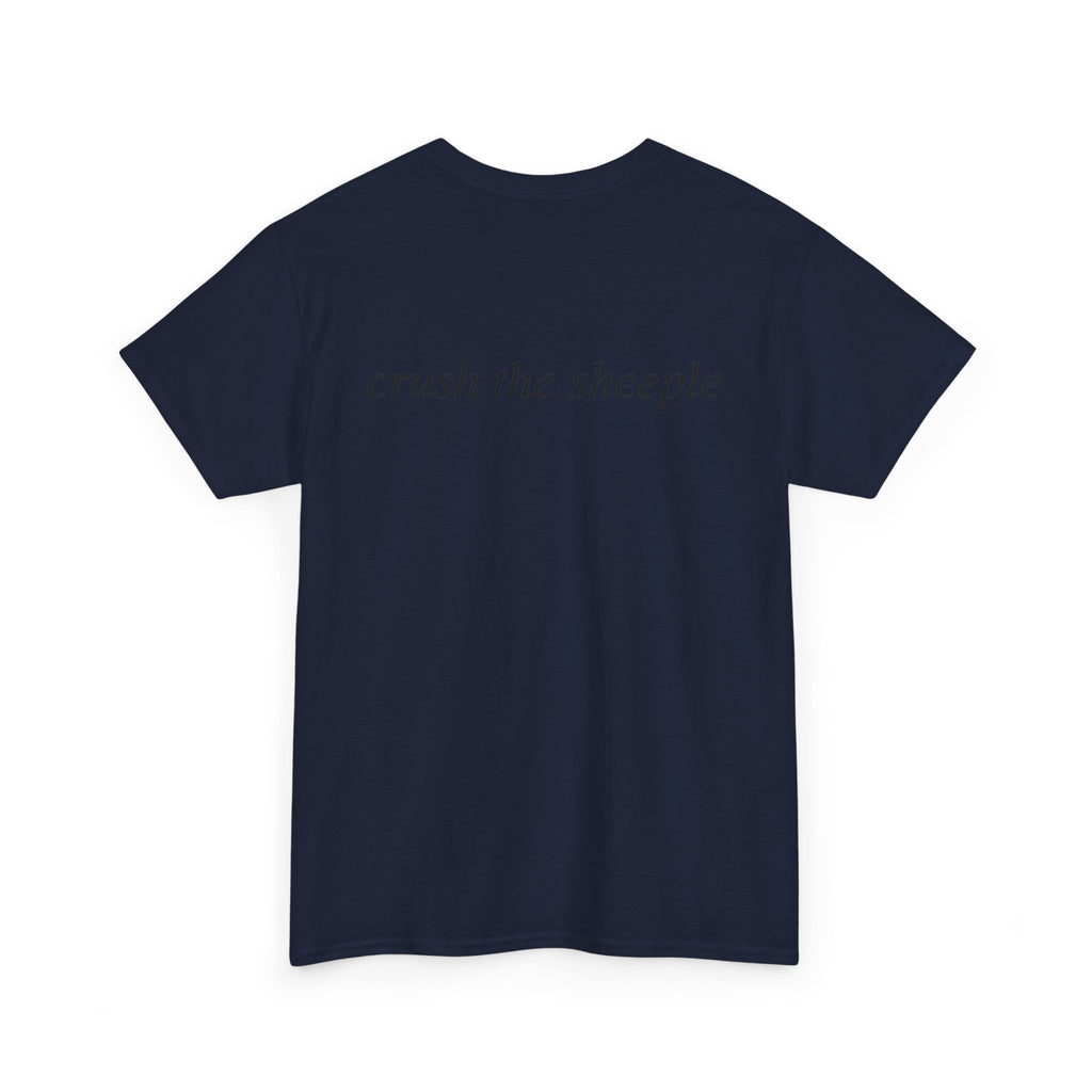 No ShopCo Crush The Sheeple T-shirt, black graphic – photo 7