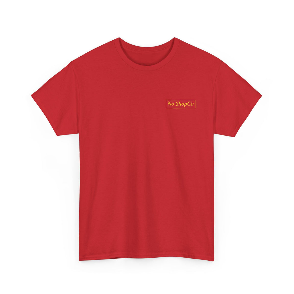 No ShopCo Road Test T-shirt, yellow logo – photo 7