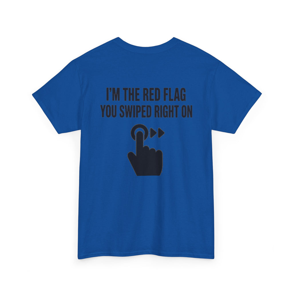 No ShopCo Red Flag T-shirt, black graphic – photo 11
