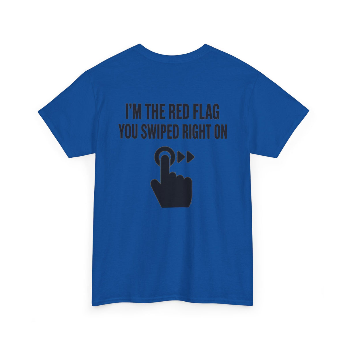 No ShopCo Red Flag T-shirt, black graphic – photo 11