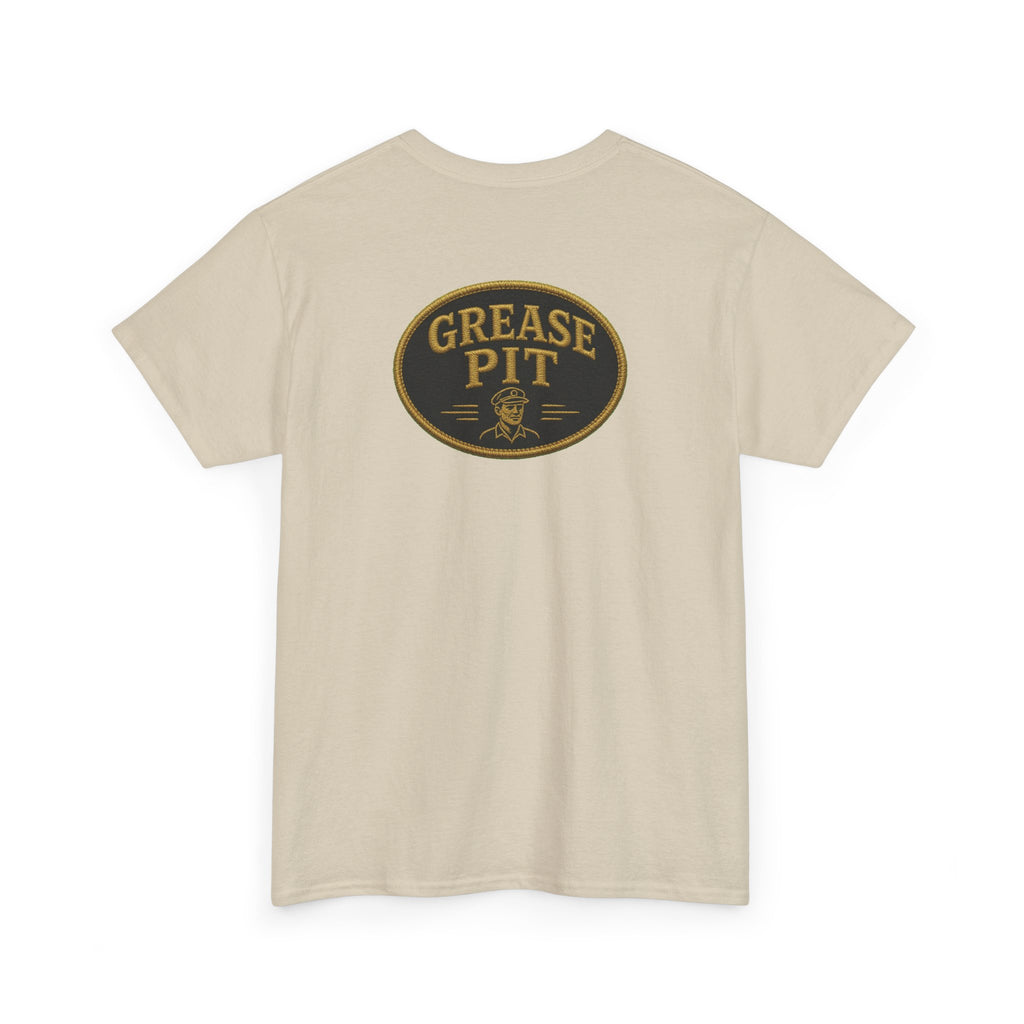 No ShopCo Grease Pit retro automotive T-shirt – photo 13