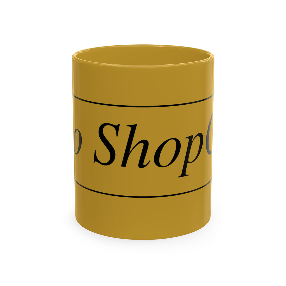 No ShopCo Logo 11oz mug, black logo – photo 4