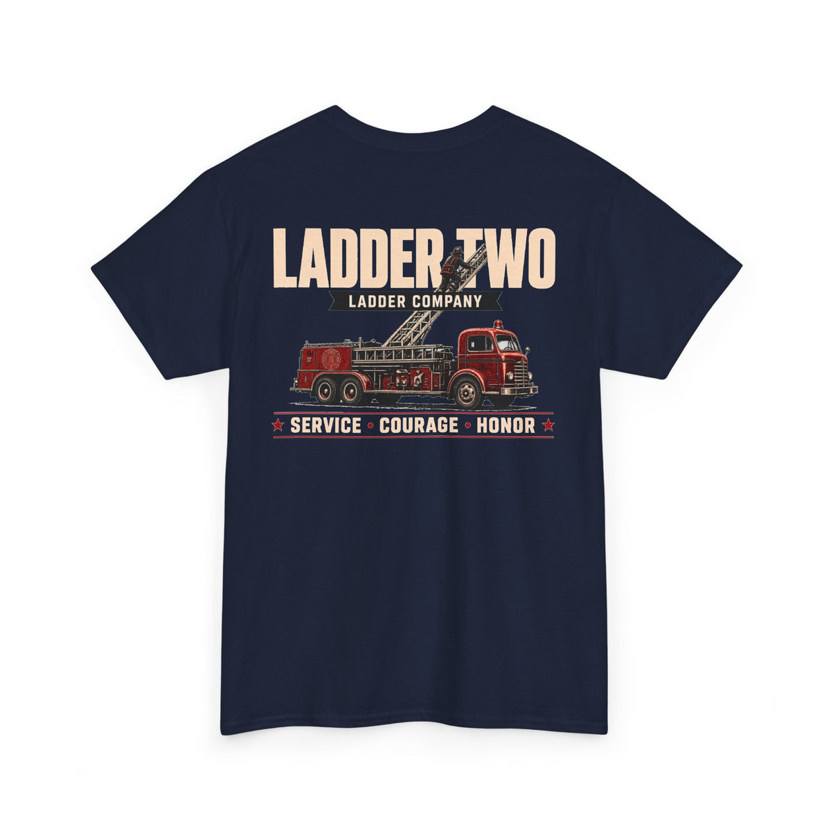 No ShopCo Ladder Two fire truck T-shirt – photo 16