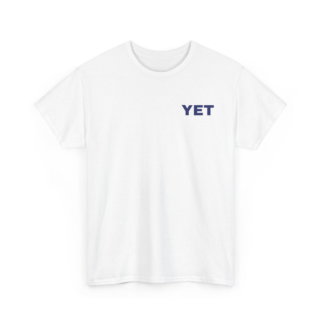 No ShopCo YET T-shirt, blue lettering – photo 10
