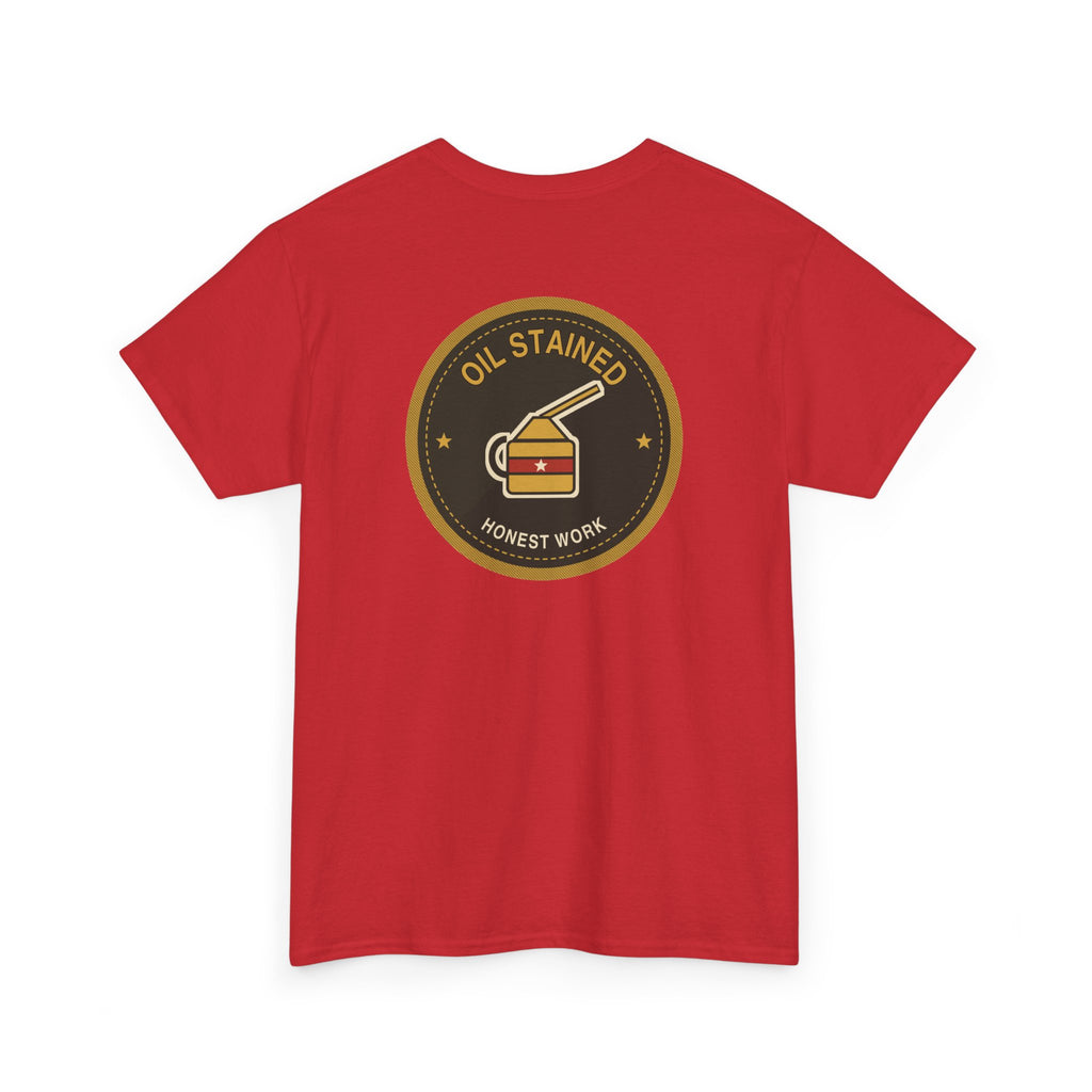 No ShopCo Oil Stained retro automotive T-shirt – photo 19