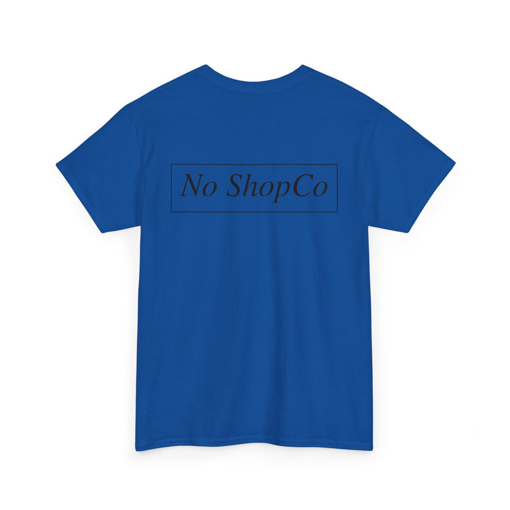 No ShopCo Logo T-shirt with black chest and back wordmarks – view 10