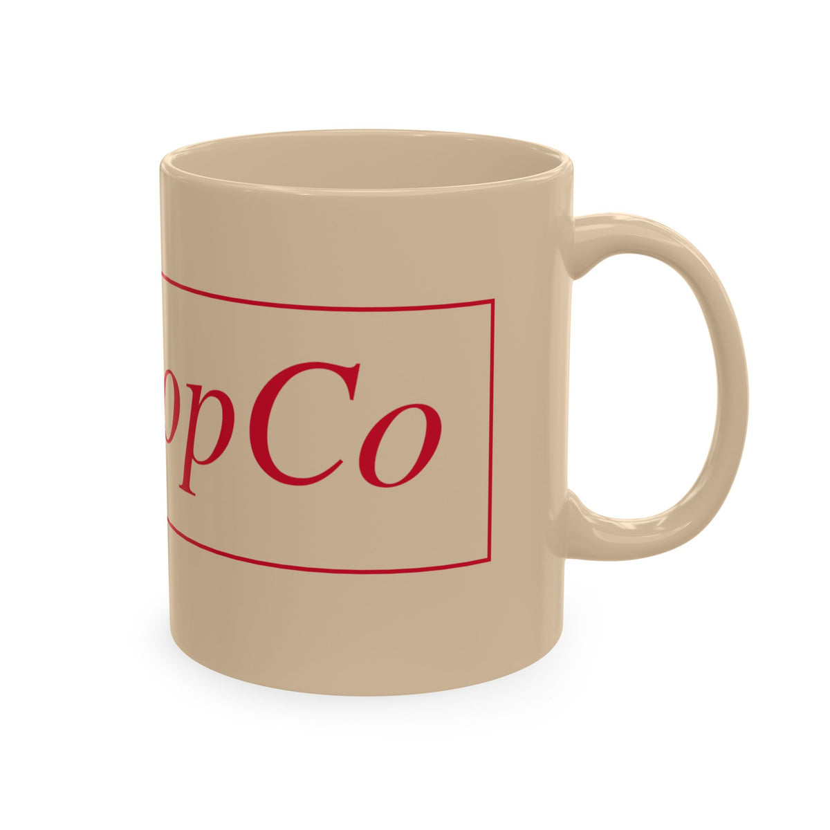 No ShopCo Logo 11oz mug, red logo – photo 17