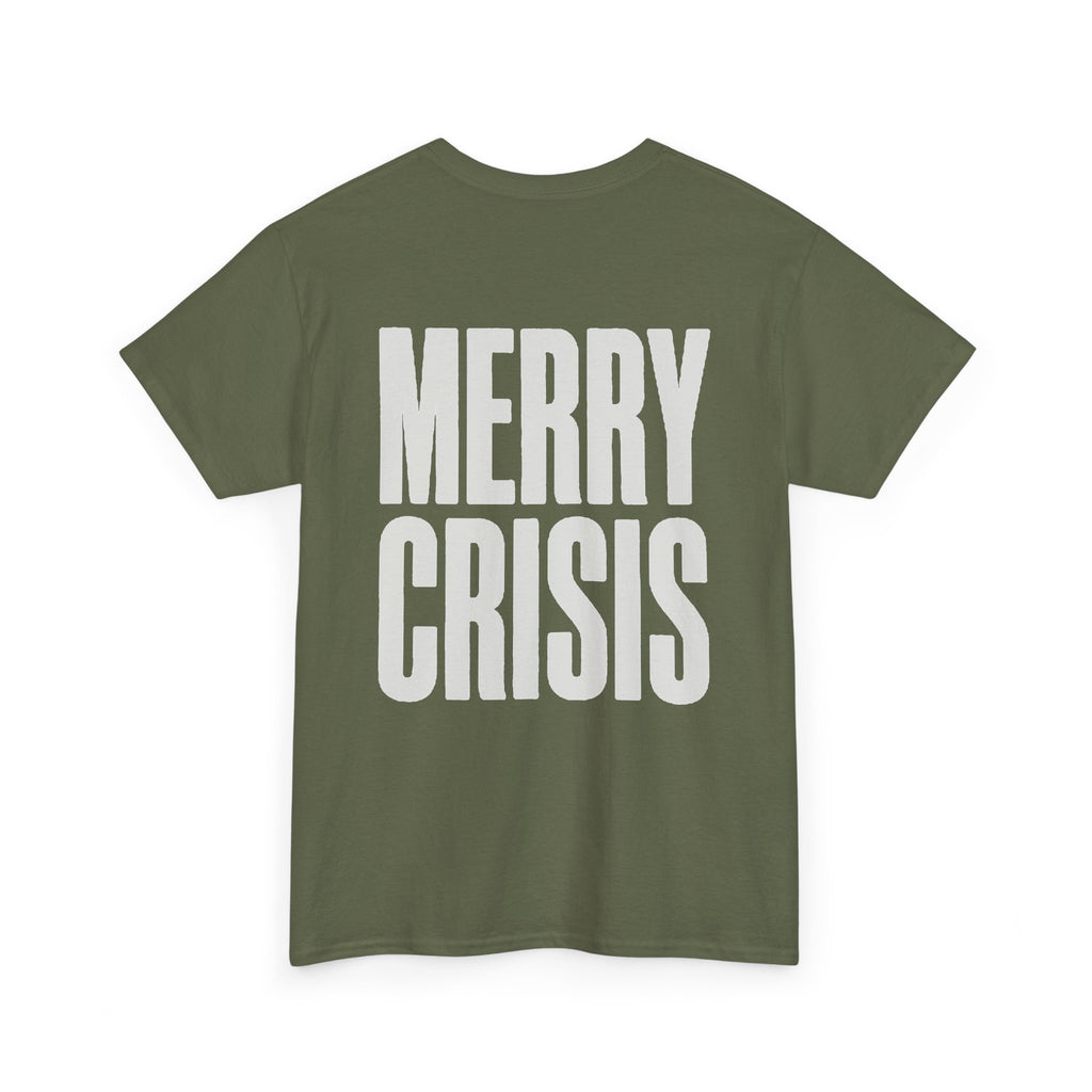 No ShopCo Merry Crisis T-shirt, white graphic – photo 10