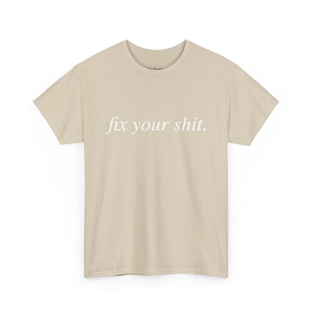 No ShopCo FYS T-shirt, white front graphic – photo 2