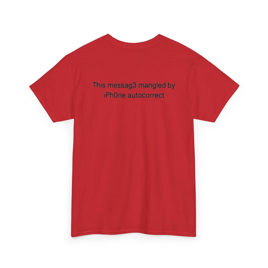 No ShopCo Autocorrect Humor T-shirt, black graphic – photo 13