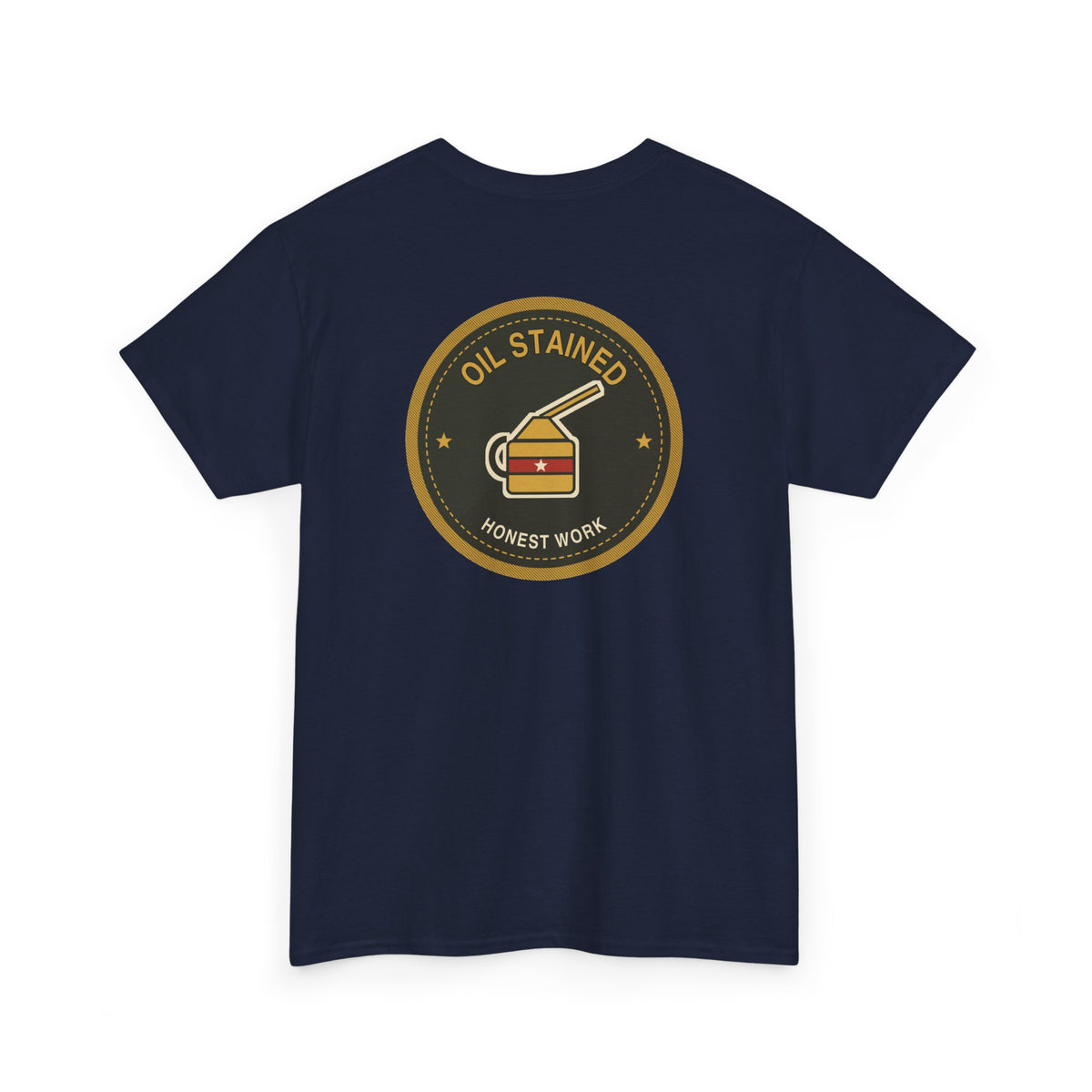 No ShopCo Oil Stained retro automotive T-shirt – photo 2