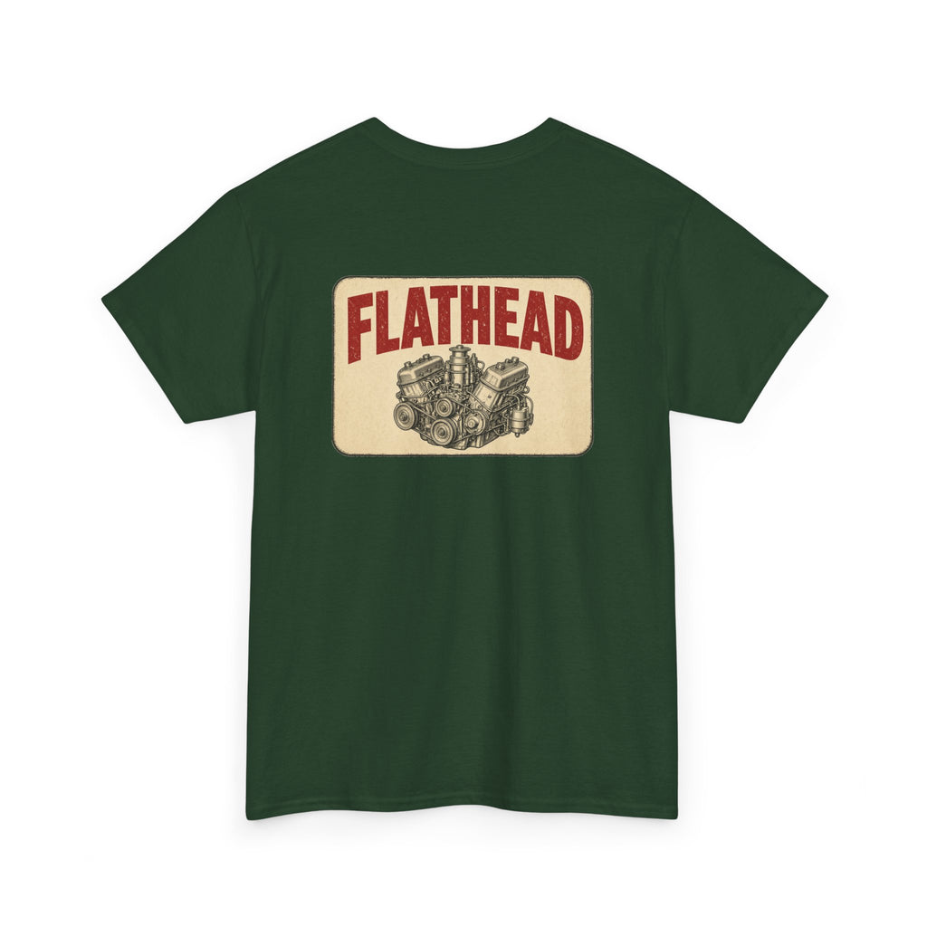 No ShopCo Flathead T-shirt, red logo – photo 19