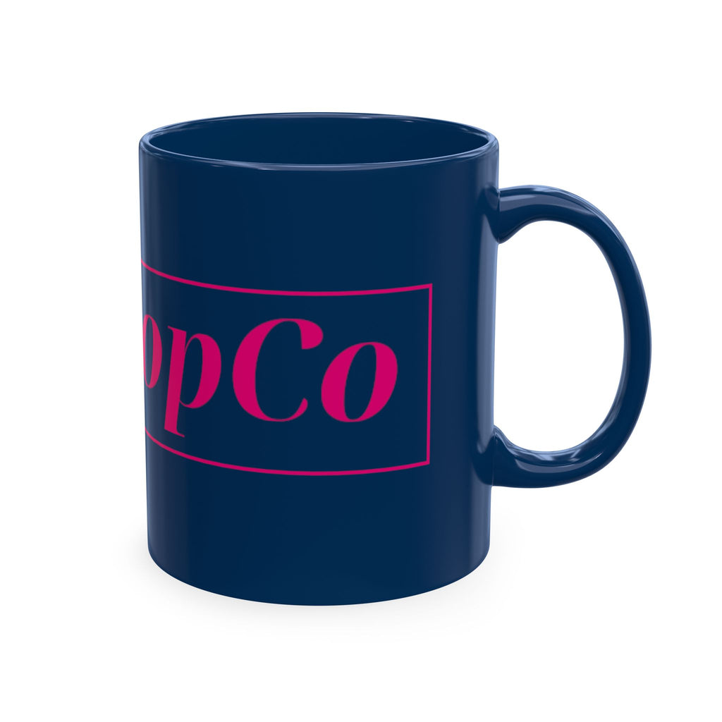 No ShopCo Logo 11oz mug, fuchsia logo – photo 32