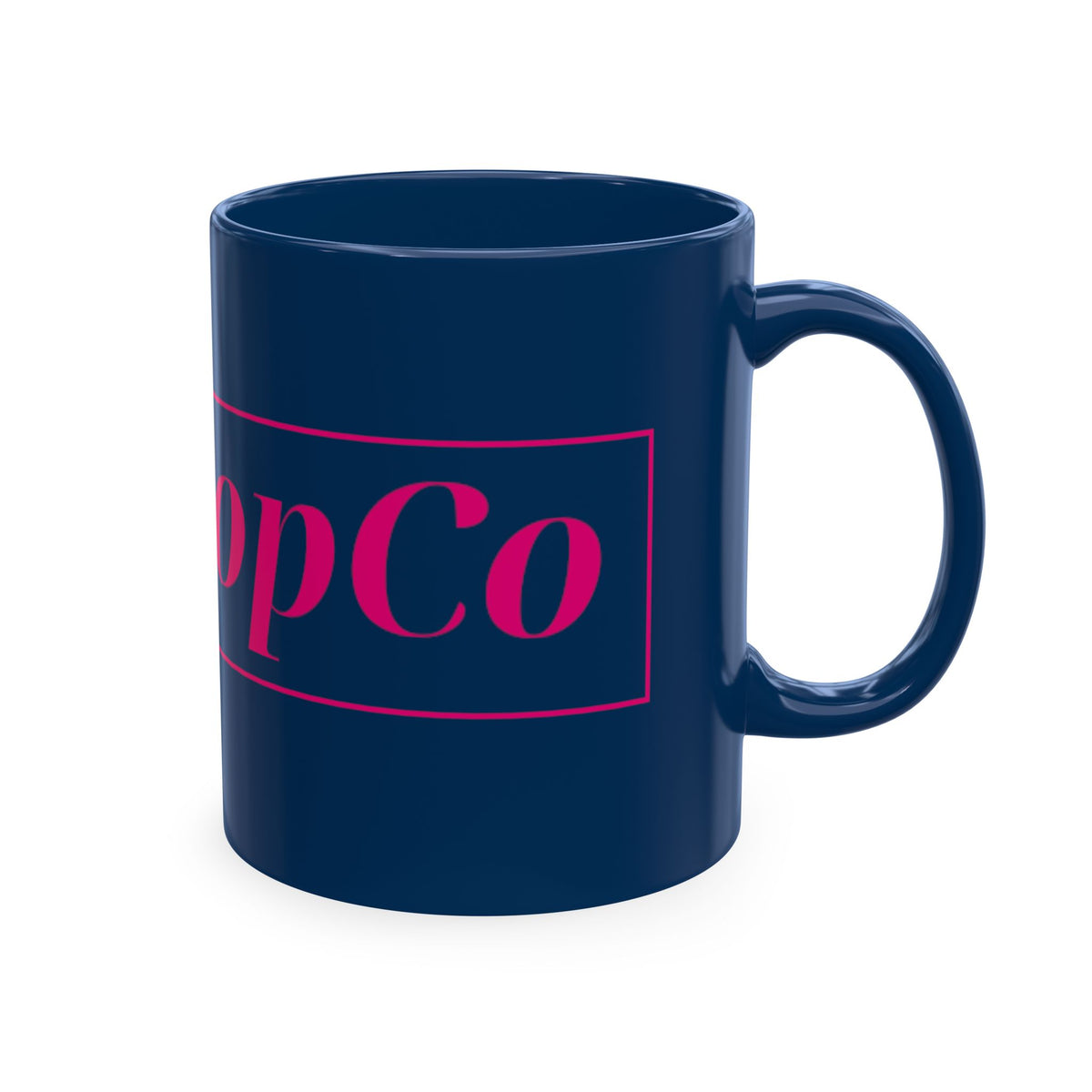 No ShopCo Logo 11oz mug, fuchsia logo – photo 32