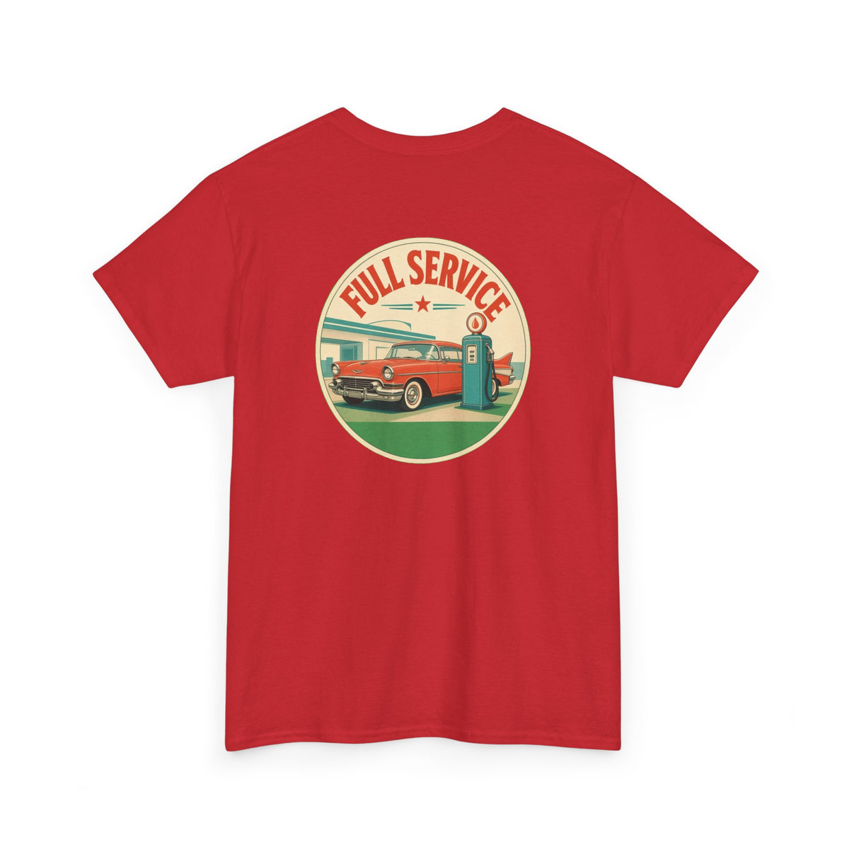 No ShopCo Full Service retro automotive T-shirt – photo 6