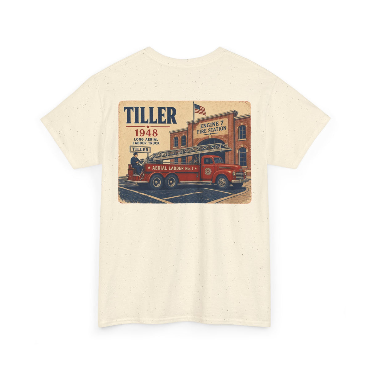 No ShopCo Tiller 48 fire engine T-shirt – photo 15