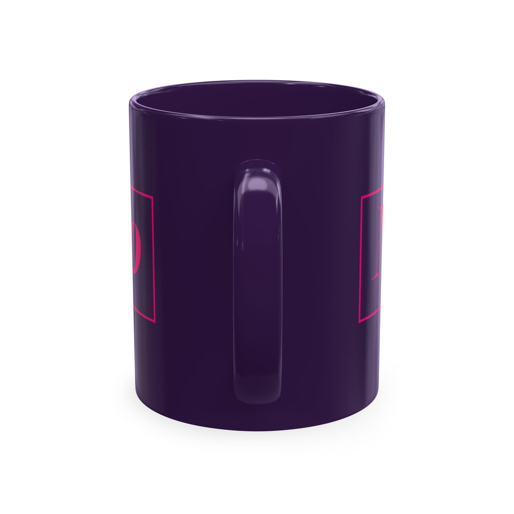 No ShopCo Logo 11oz mug, fuchsia logo – photo 37