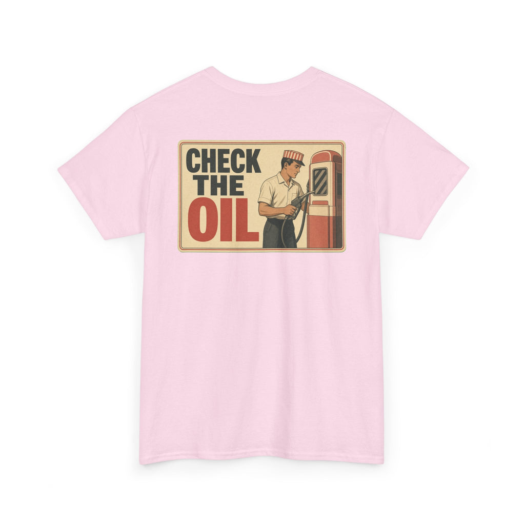 No ShopCo Check The Oil retro automotive T-shirt – photo 14