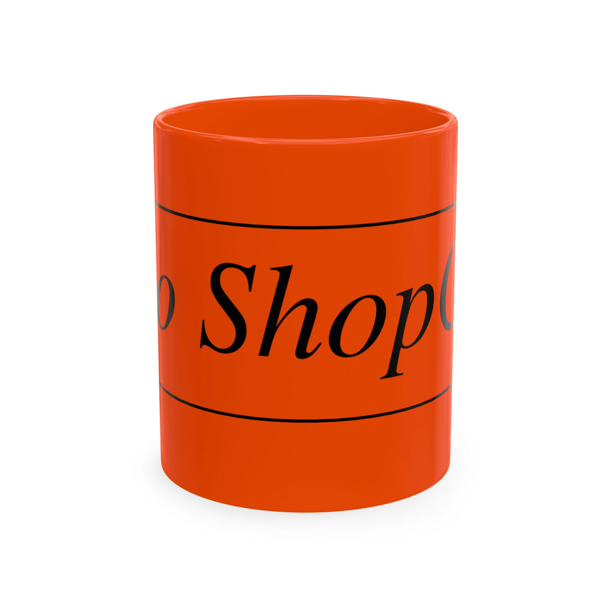 No ShopCo Logo 11oz mug, black logo – photo 11
