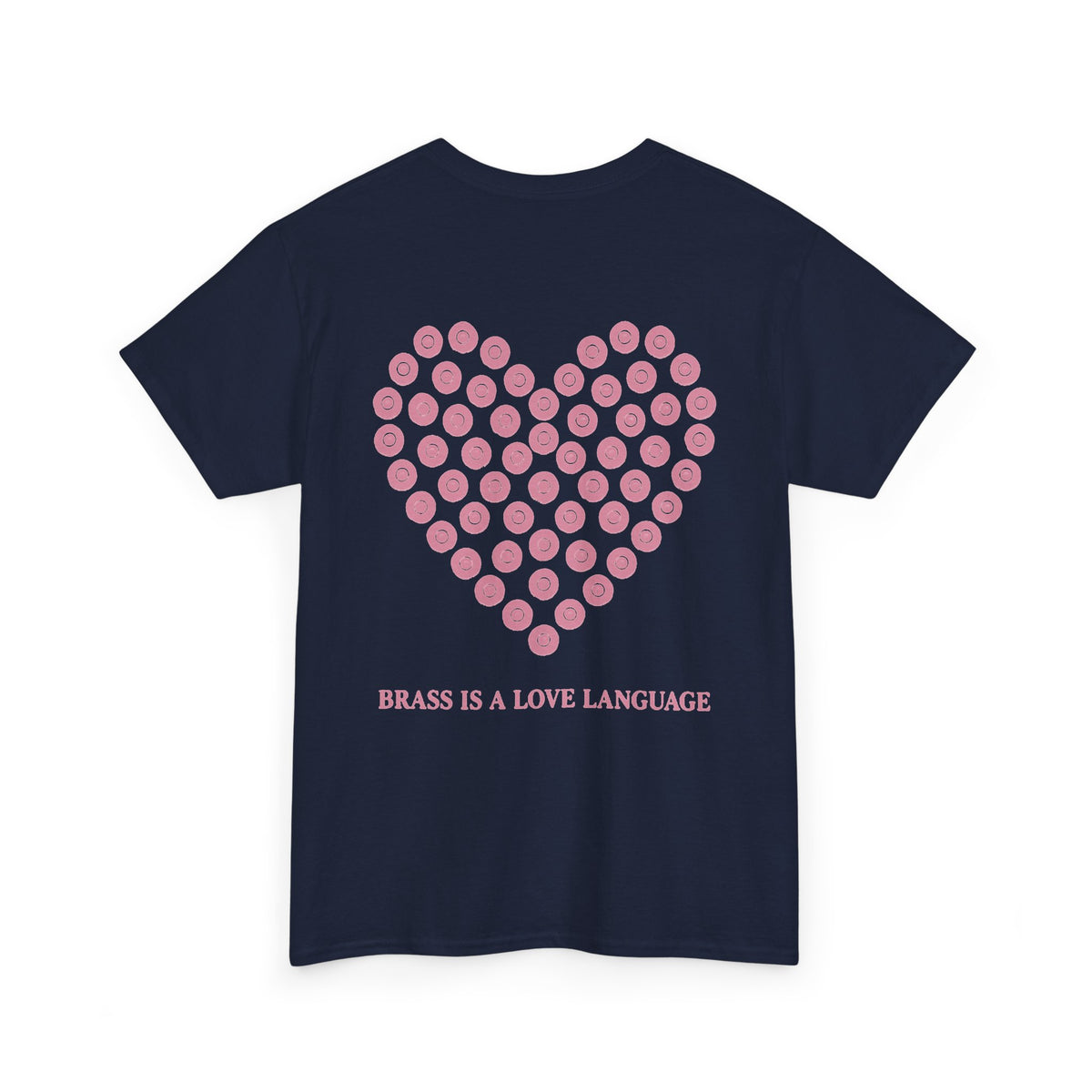 No ShopCo Brass Is A Love Language T-shirt, pink – photo 22