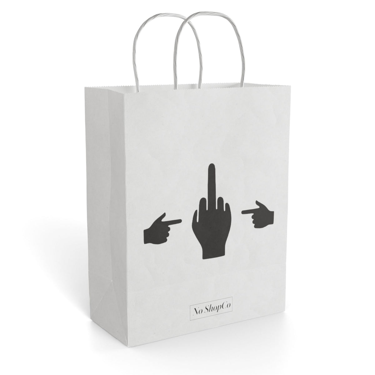 No ShopCo Pointer Finger paper gift bag – photo 3