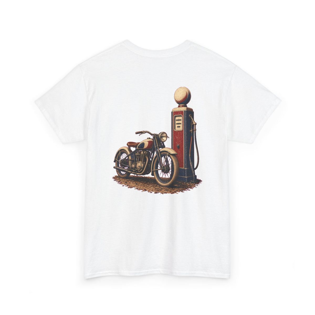 No ShopCo motorcycle & gas pump T-shirt – photo 12